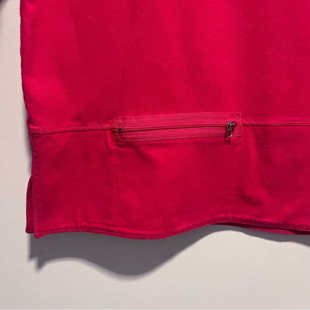 Neon Buddha Travel Pocket Pullover Tunic – Hot Pink – Size S - Picture 4 of 8